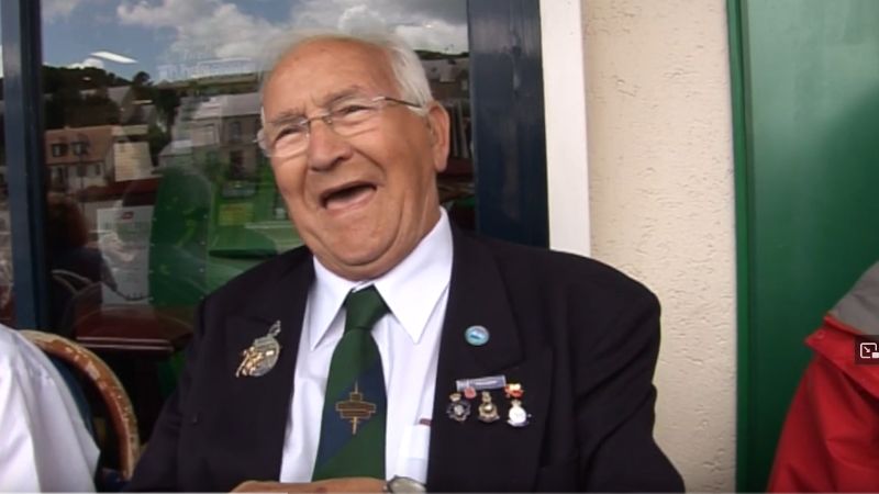 Image of Port en Bessin Normandy Interview John Baker Veteran Royal Navy video
