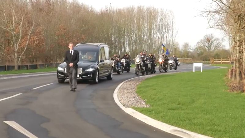 Image of 47 Royal Marine Commando The funeral of Harry Prescot 47 RMC Veteran video